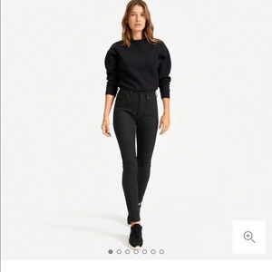 Everlane High Rise Skinny in black size 29